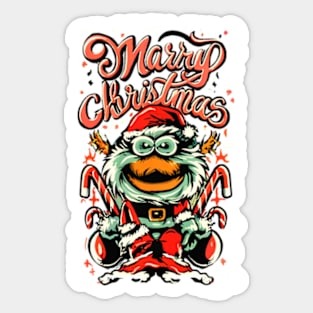 Muppet Christmas Carol - Gonzo Santa Sticker